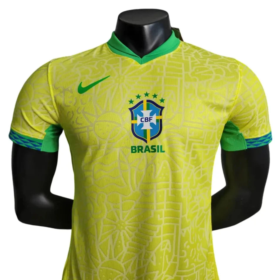 Camisa Brasil 2024/25 Home - Versão Jogador Masculina