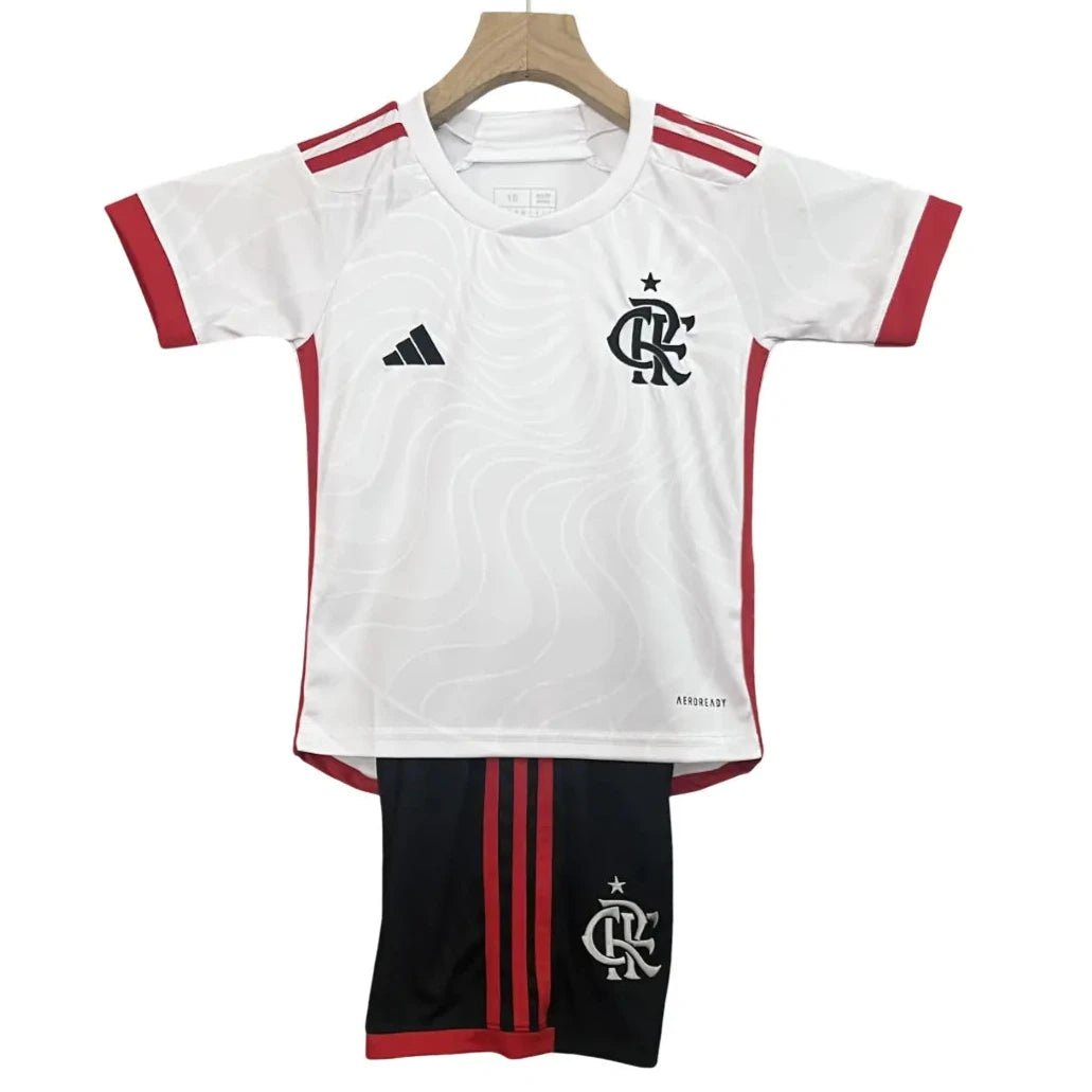 Camisa Flamengo 2024 Away - Kit Torcedor Infantil