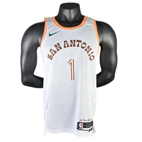 Camisa Regata NBA San Antonio Spurs #1 WEMBANYAMA Swingman - City Edition