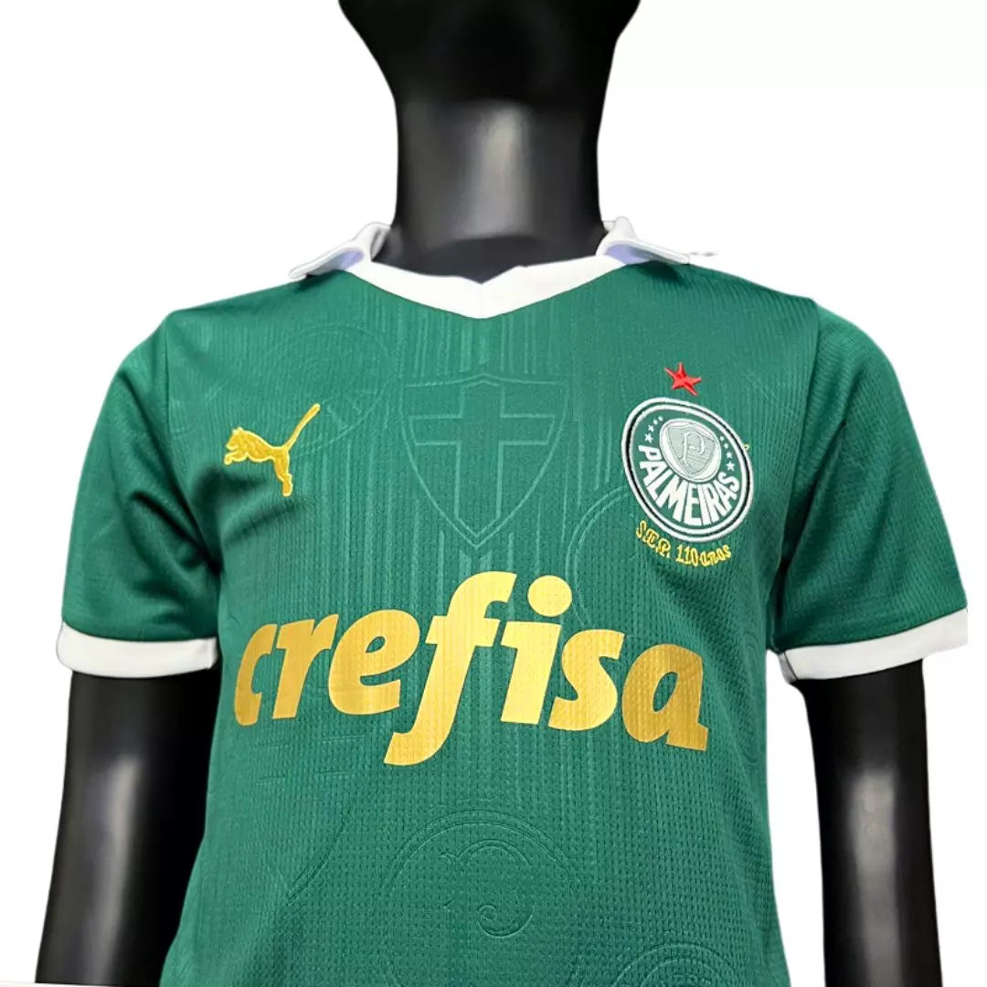 Camisa Palmeiras 2024/25 Home - Kit Torcedor Infantil