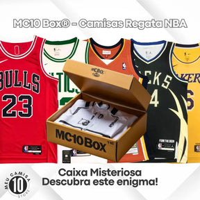 Caixa Misteriosa MC10 Box® - Camisas Regata NBA