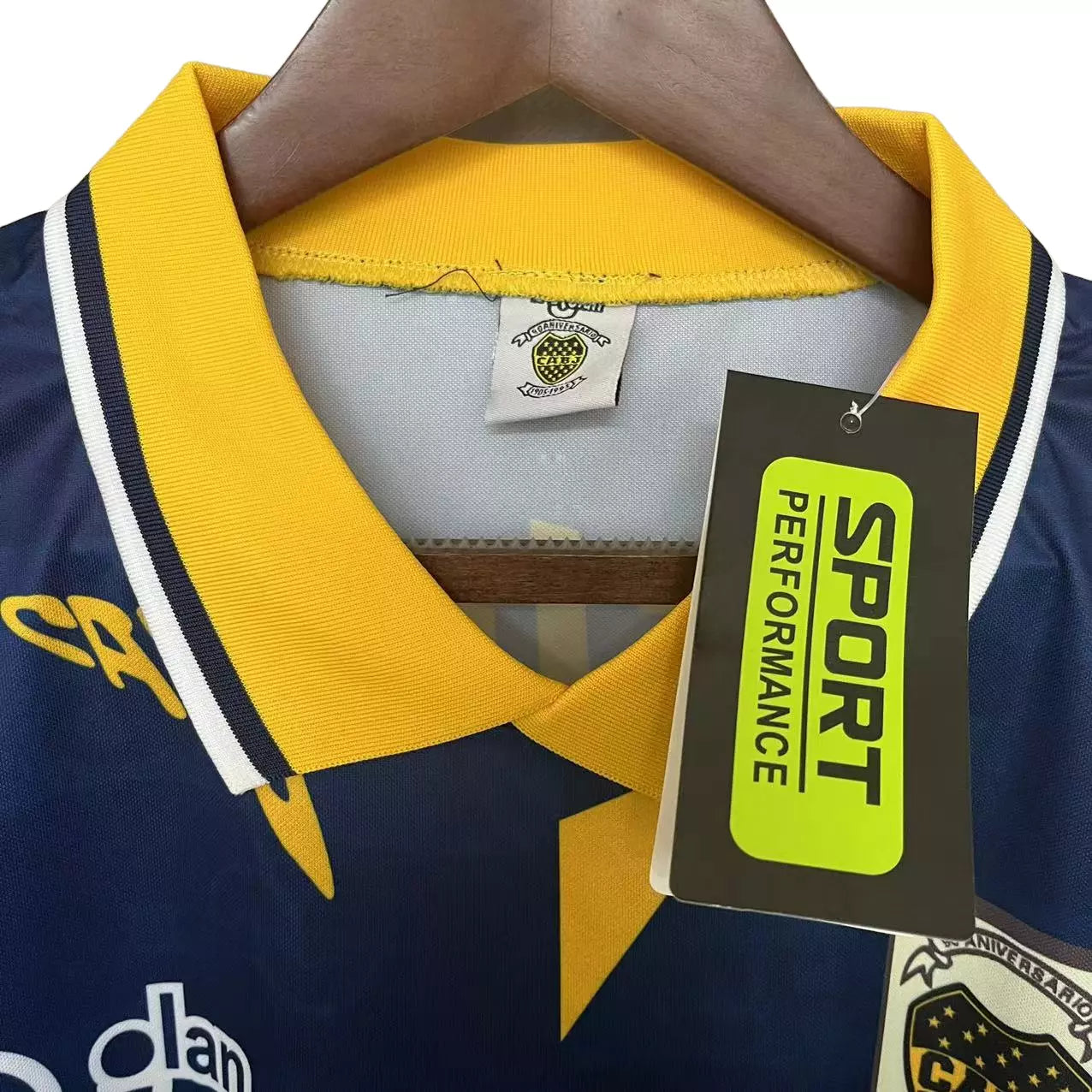 Camisa Boca Juniors 1995/96 Home I - Torcedor Masculina