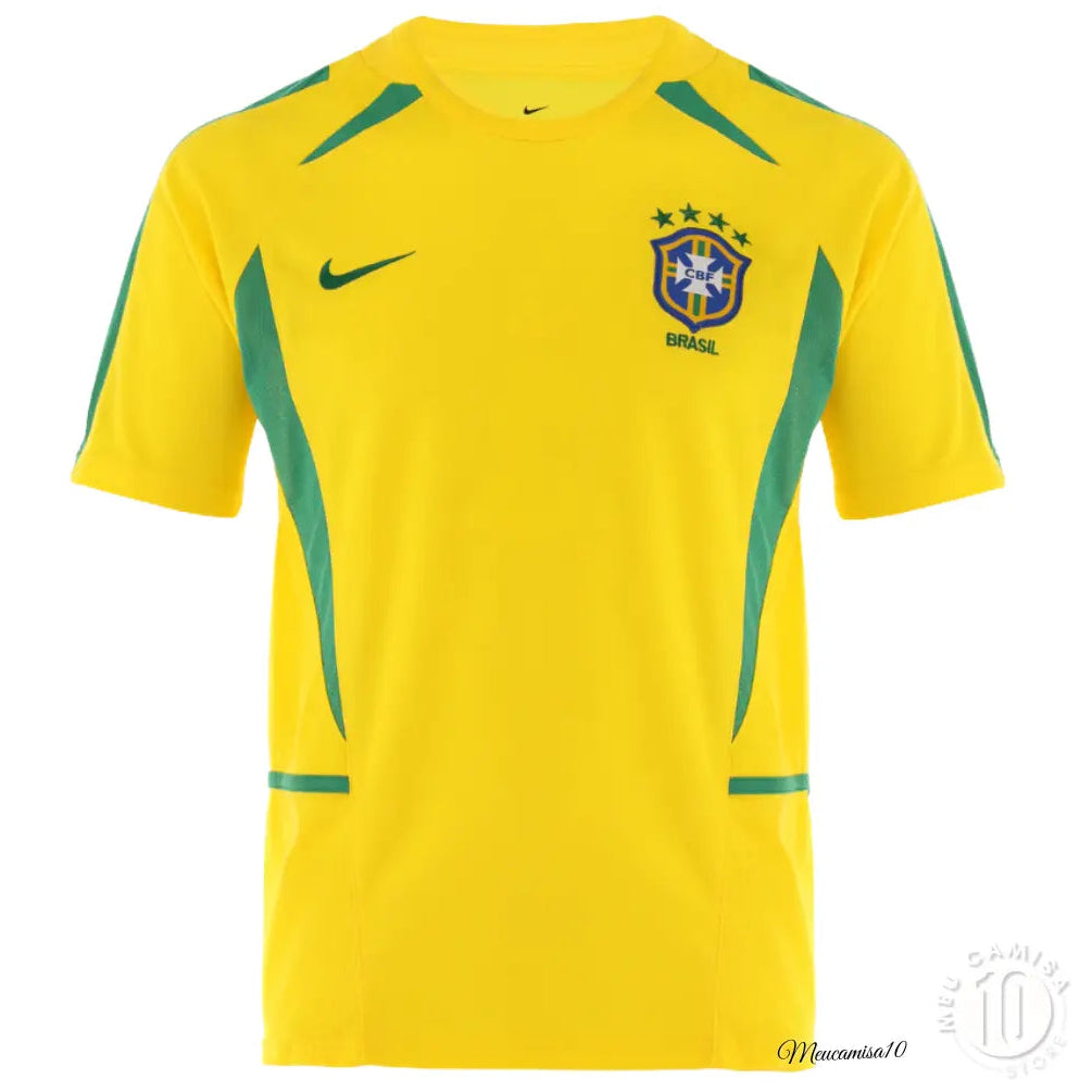 Camisa Brasil 2002 Home - Masculina