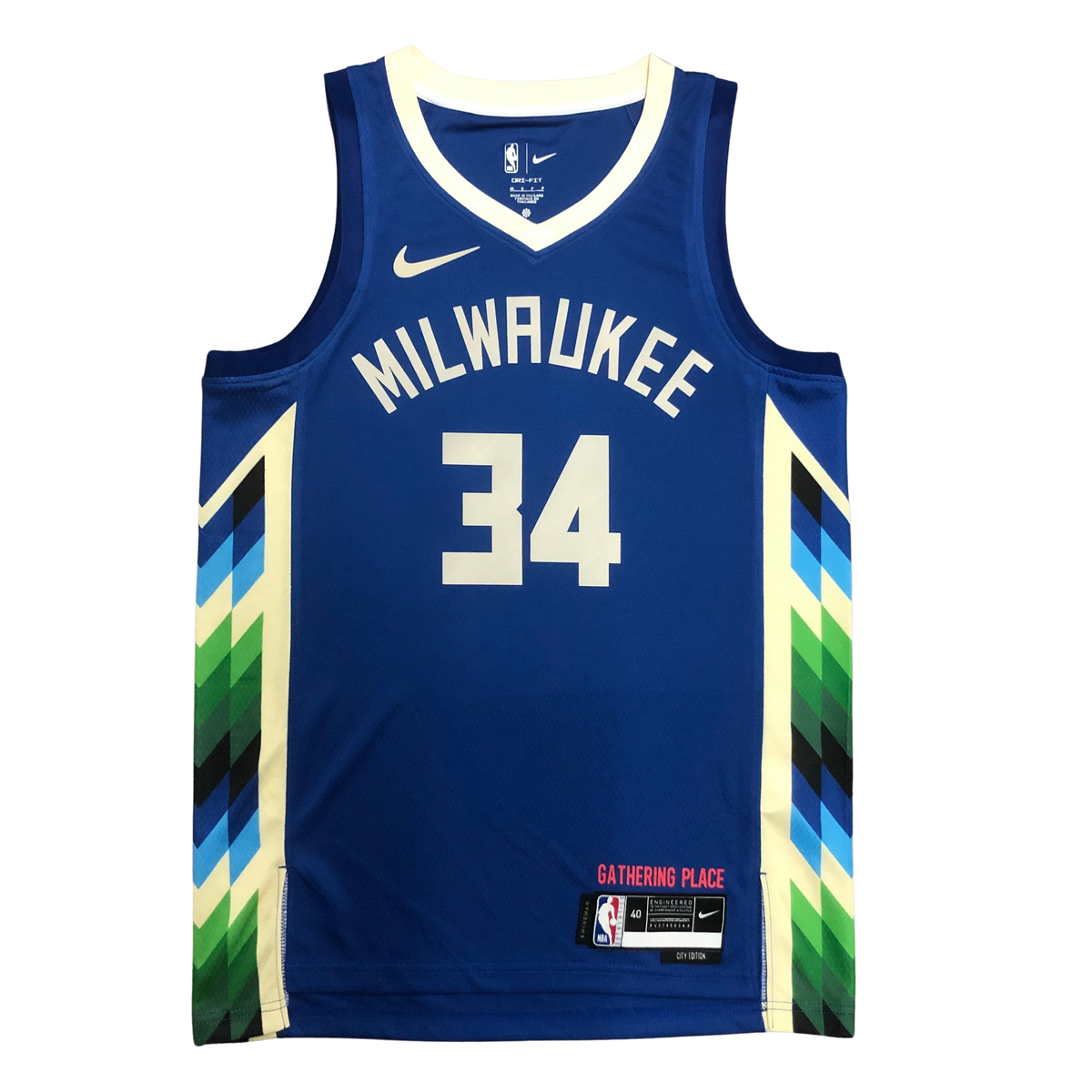 Regata NBA Milwaukee Bucks City Edition 2022/23 Masculina