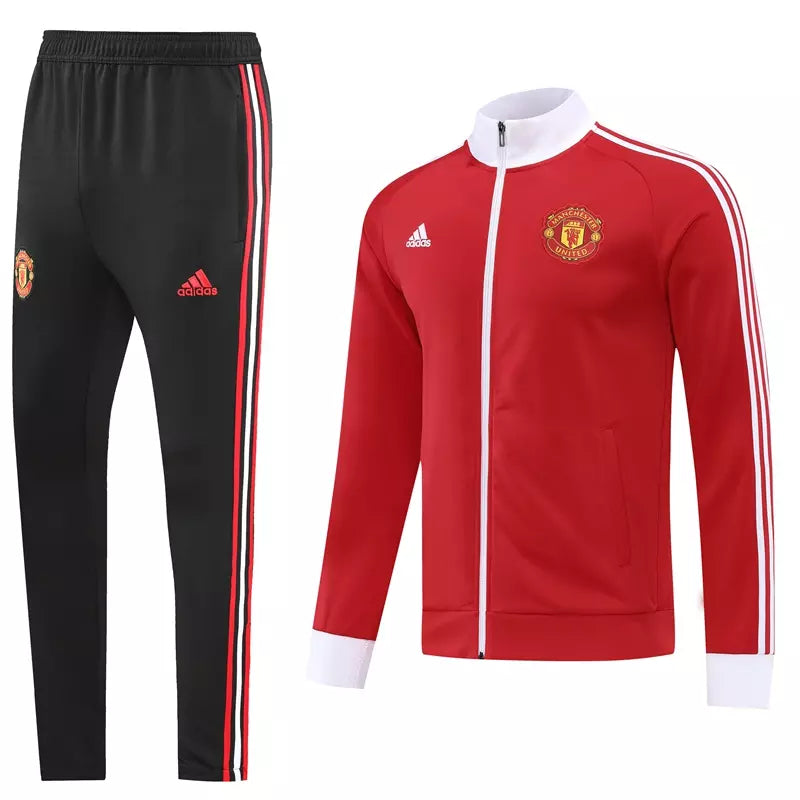 Conjunto Agasalho Manchester United 22/23 Pré-Jogo Masculino