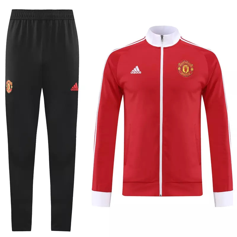 Conjunto Agasalho Manchester United 22/23 Pré-Jogo Masculino