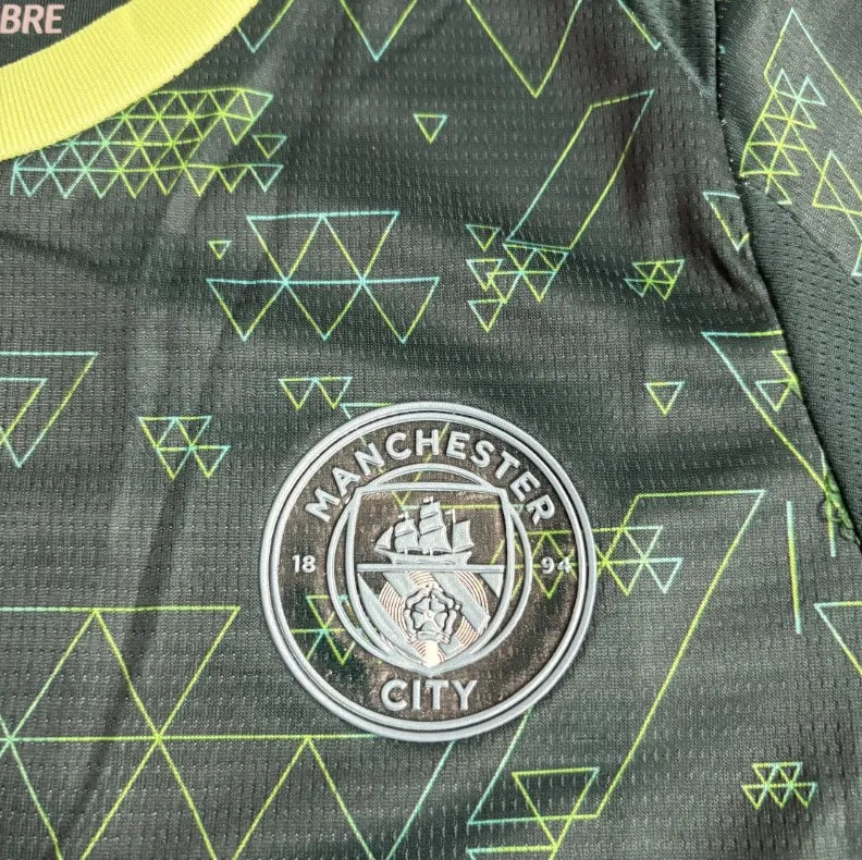 Camisa Manchester City 2025/26 Fourth - Kit Torcedor Infantil