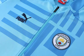 Conjunto Agasalho Manchester City 22/23 Pré-Jogo Masculino