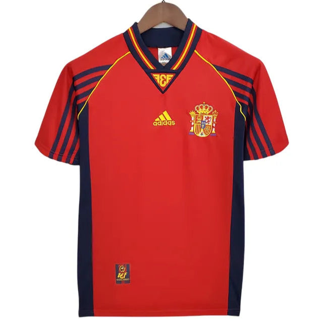 Camisa Espanha 1998 Home - Masculina