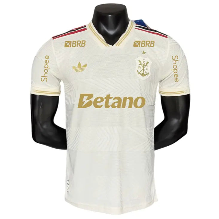 Camisa Fla 2025 Third - Com Patrocínio - Versão Jogador - Masculina