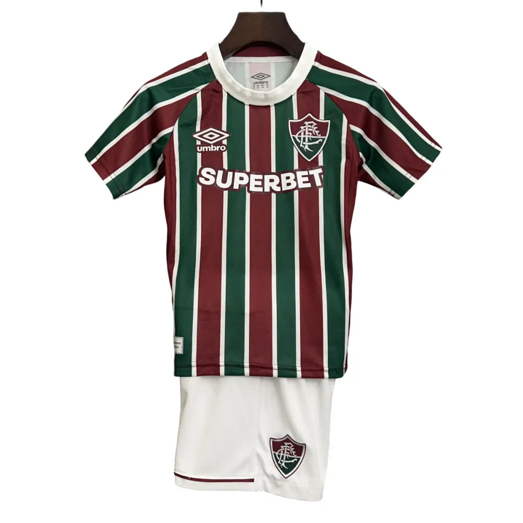 Camisa Fluminense 2025 Home - Kit Torcedor Infantil
