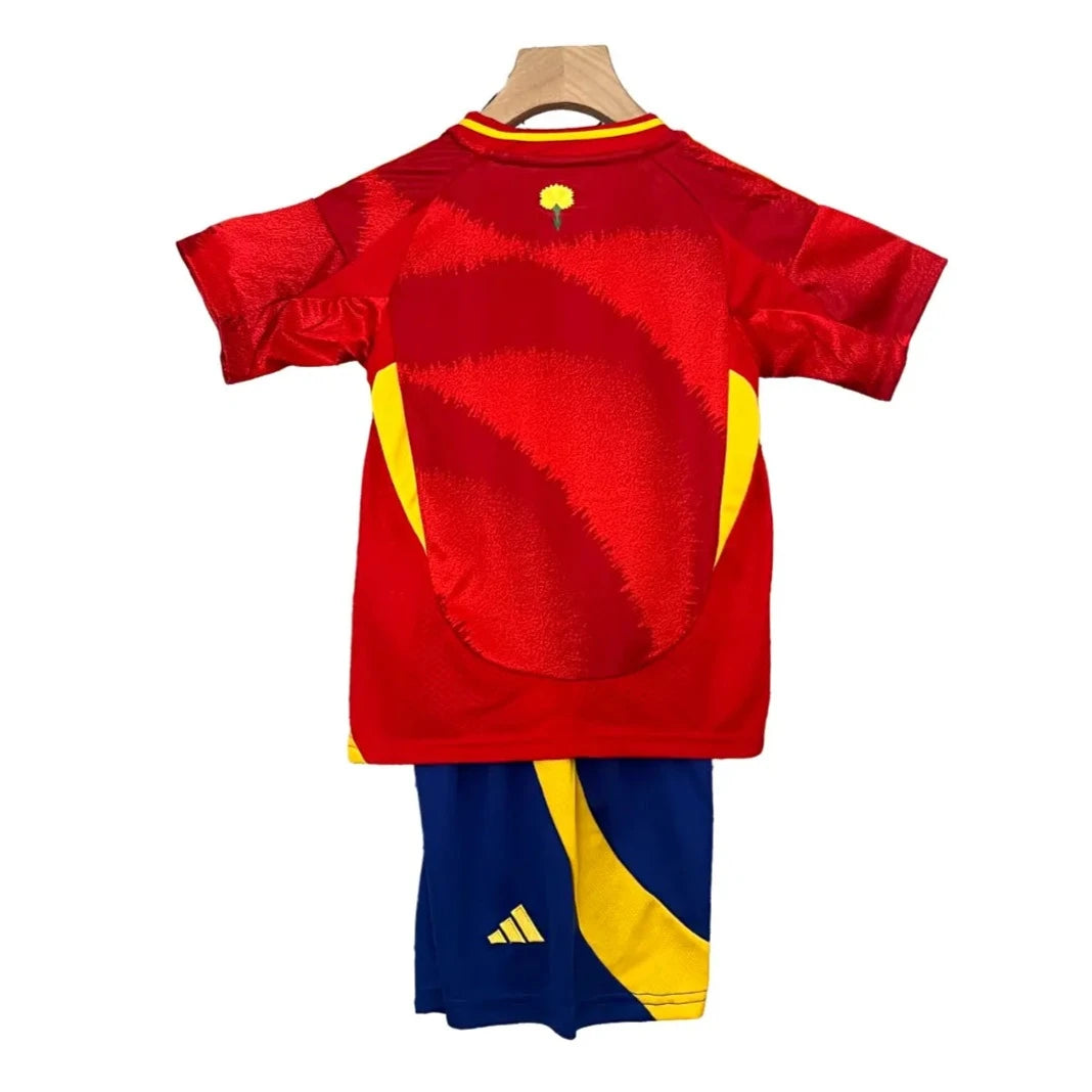 Camisa Seleção Espanha 2024 I Home - Kit Torcedor Infantil