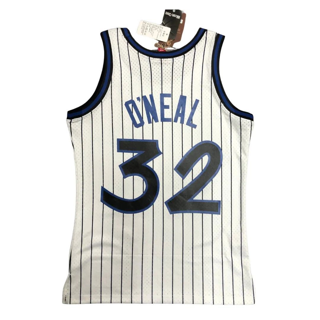 Regata NBA Orlando Magic #32 Shaquille O'Neal 1993/94 – Mitchell & Ness Silk Branca