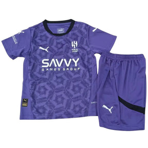 Camisa Al-Hilal 2024/25 Third - Kit Torcedor Infantil