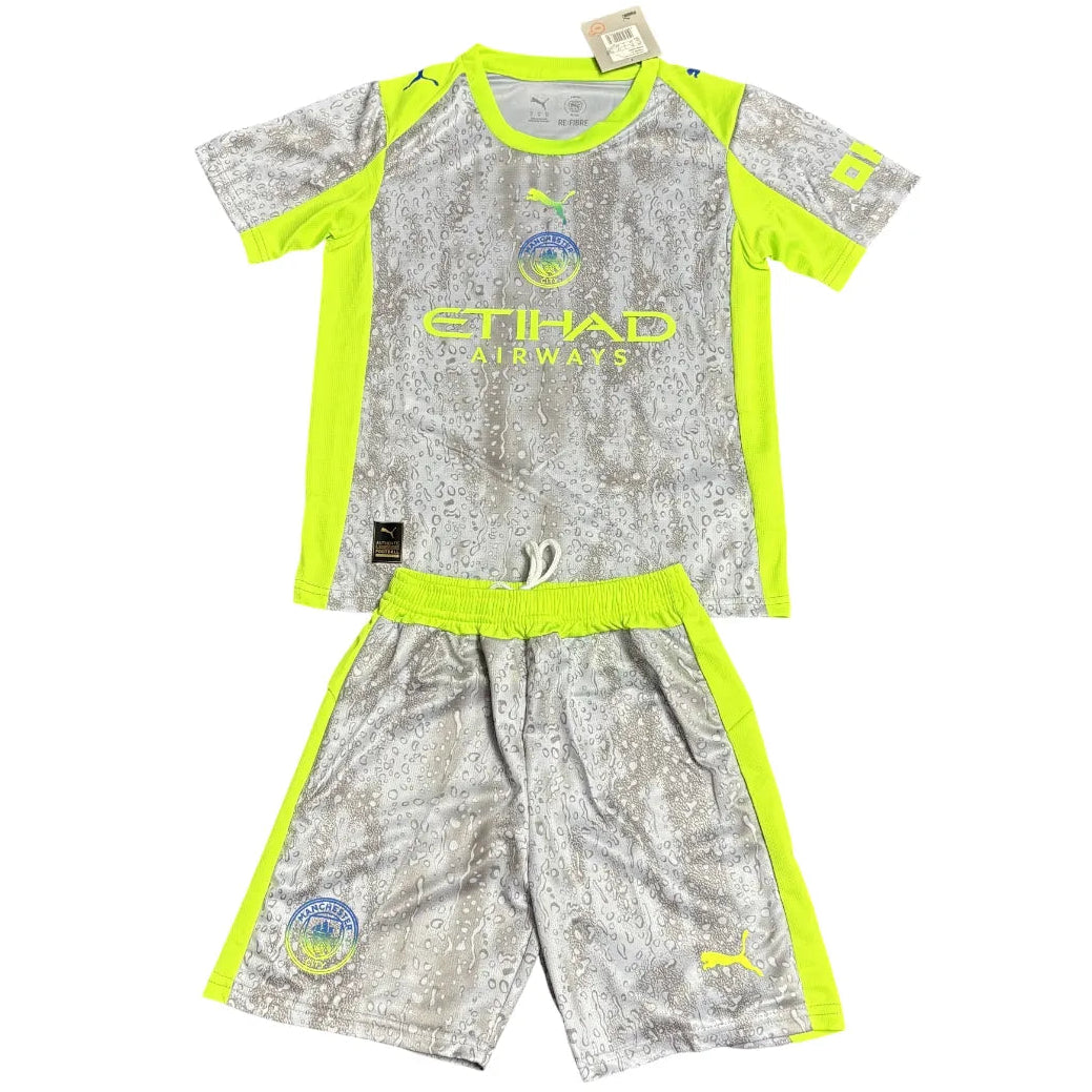 Camisa Manchester City 2025/26 Third - Kit Torcedor Infantil