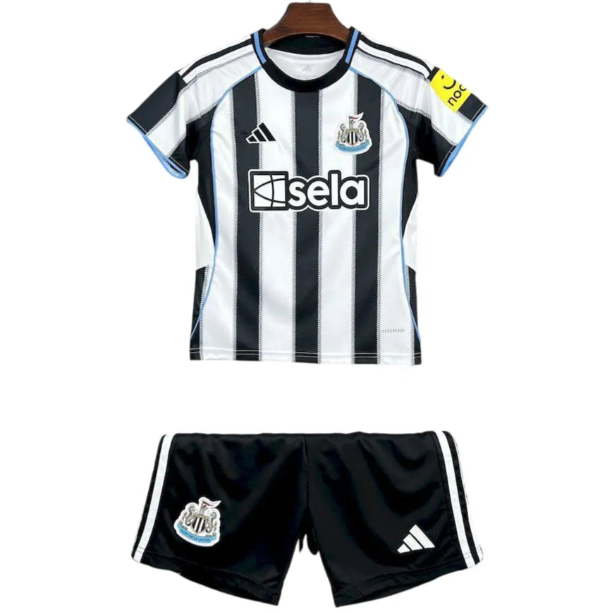 Camisa Newcastle 2025/26 Home - Kit Torcedor Infantil