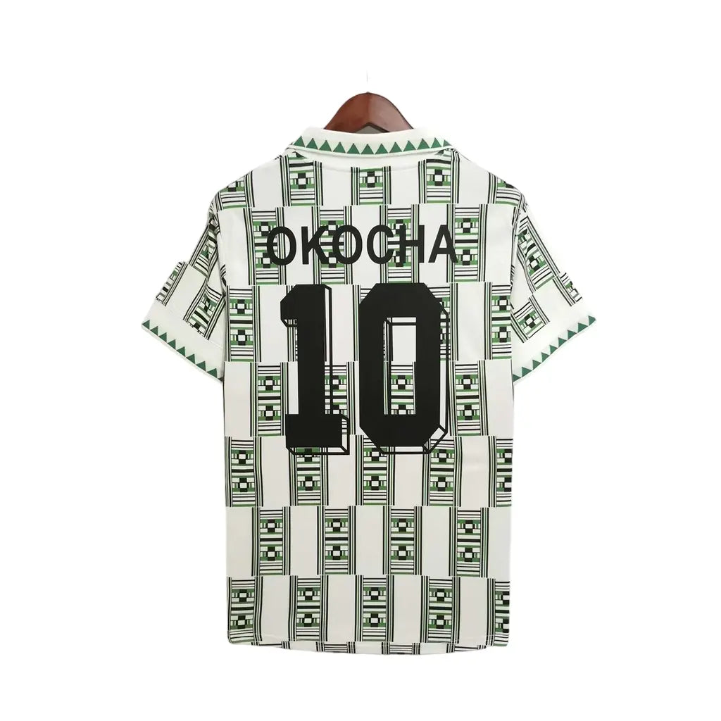 Camisa Nigéria 1994 Home I - Torcedor Masculina