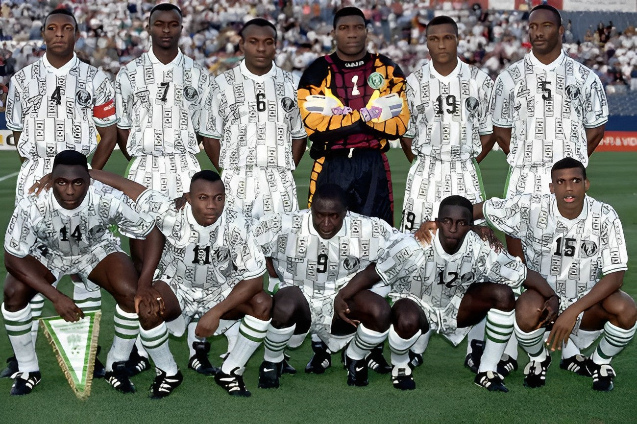 Camisa Nigéria 1994 Home I - Torcedor Masculina