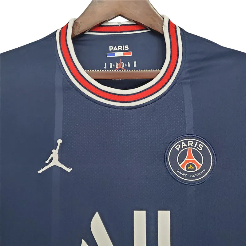 Camisa PSG Paris Saint-Germain 2021/22 Home Azul - Masculina