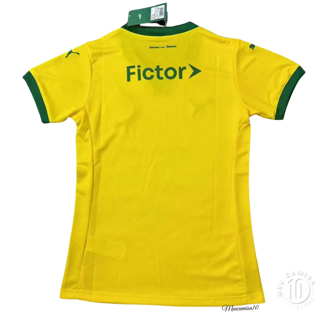 Camisa Palmeiras 2025 Third Amarela - Feminina