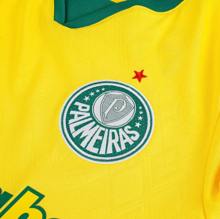 Camisa Palmeiras 2025 Third Amarela - Feminina