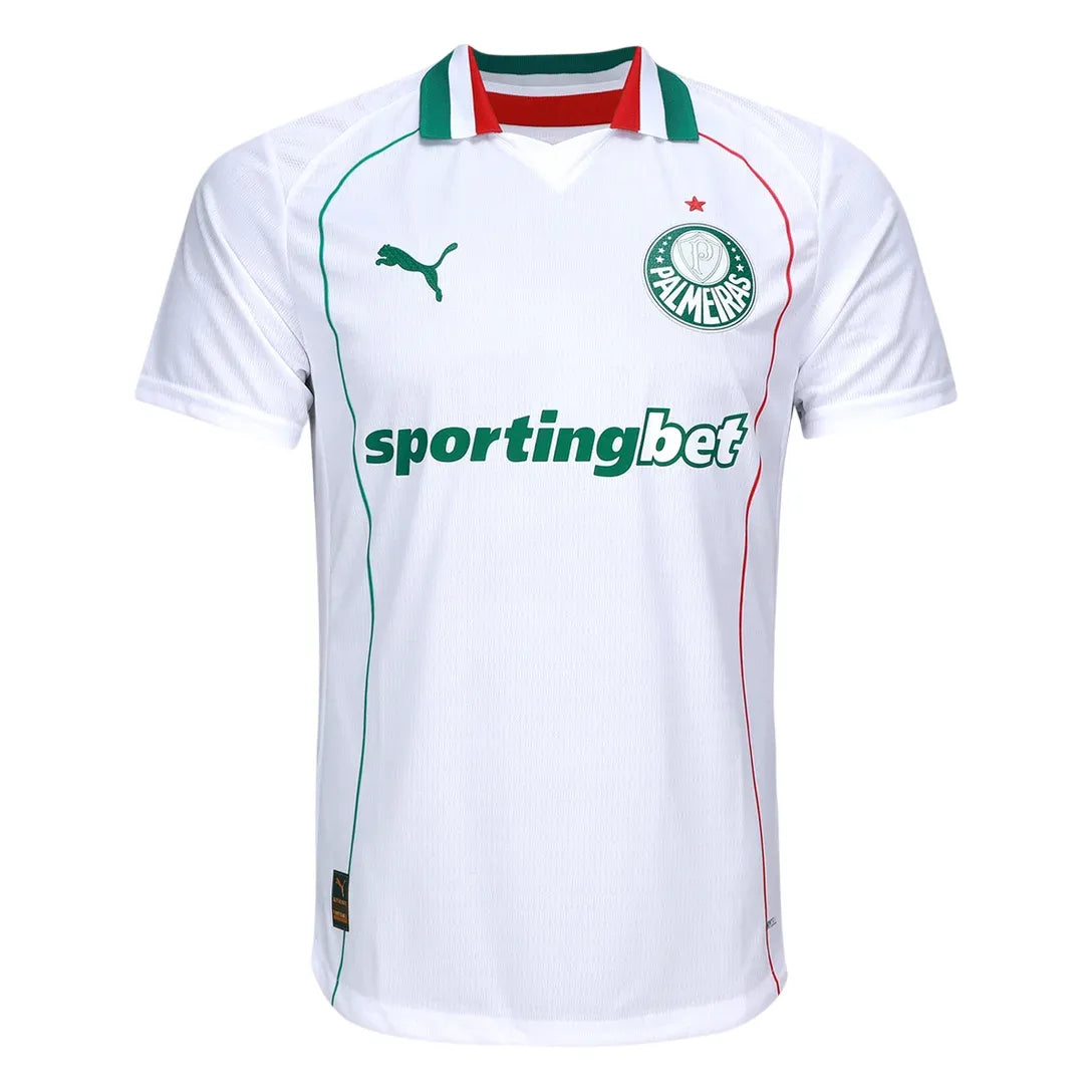 Camisa Palmeiras 2026 Away Branca - Versão Jogador