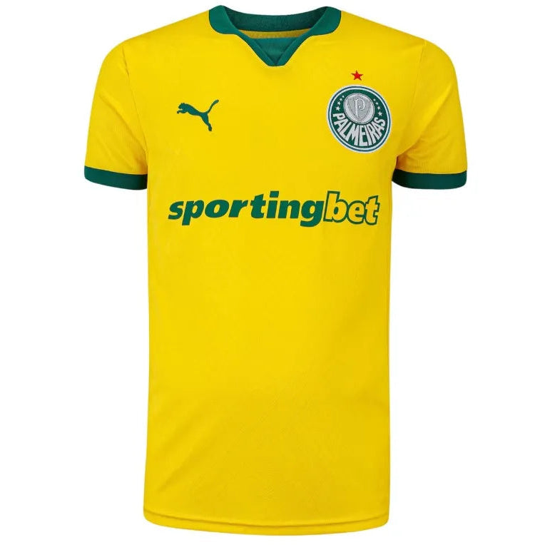 Camisa Palmeiras 2025 Third Amarela - Masculina