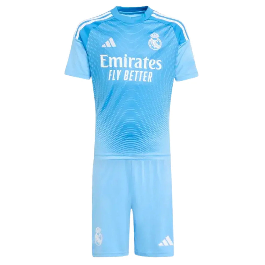 Camisa Real Madrid 2025/26 Goleiro - Kit Torcedor Infantil
