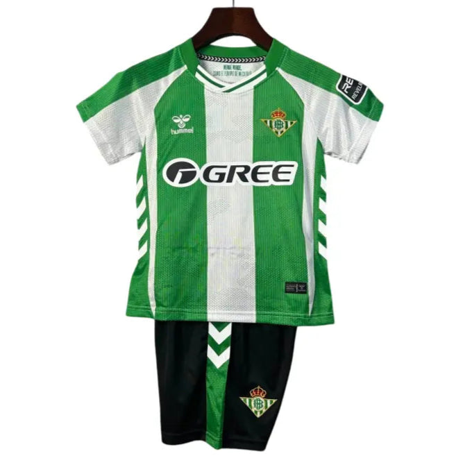 Camisa Real Bétis 2025/26 Home - Kit Torcedor Infantil