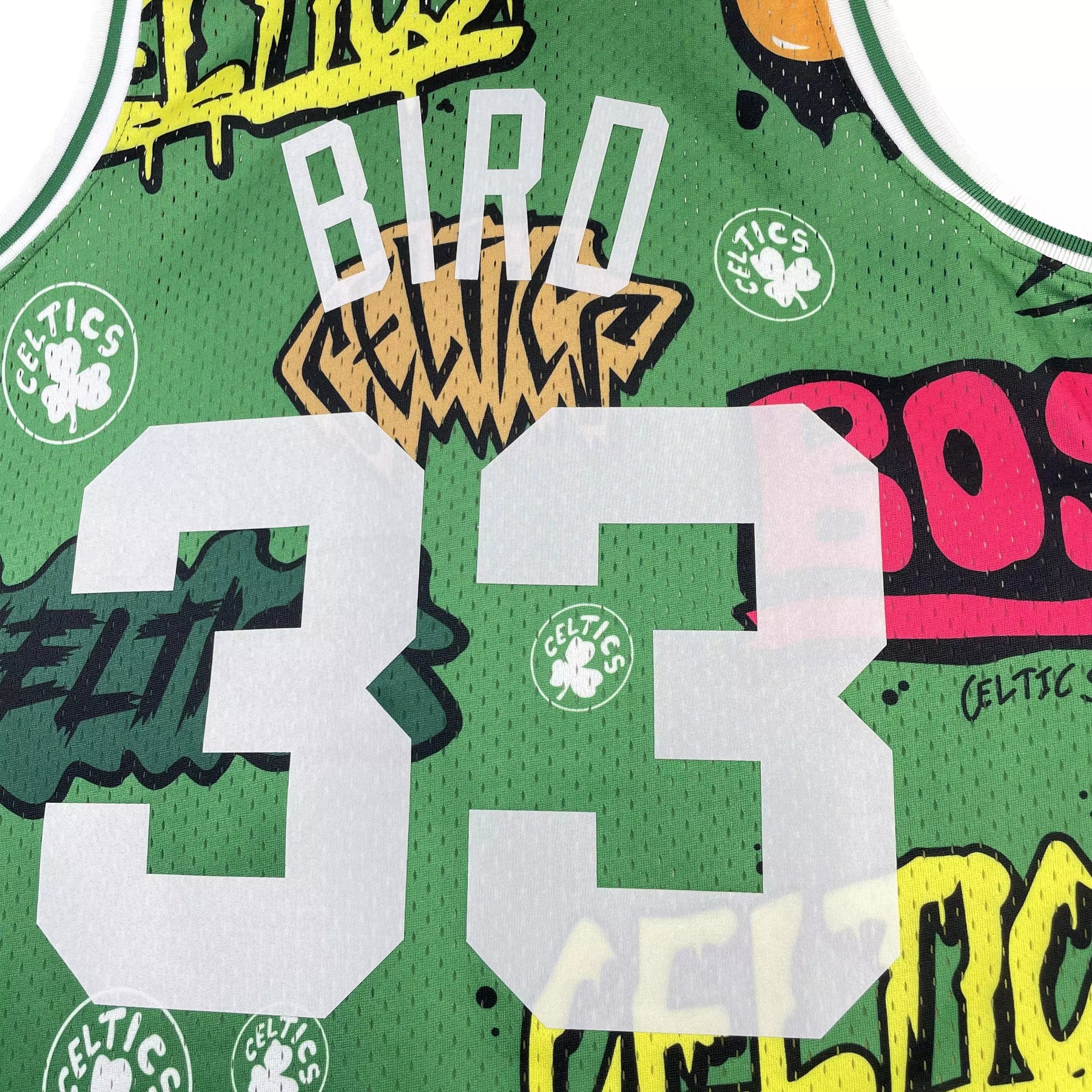 Regata NBA Boston Celtics Larry Bird 1985-86 - Mitchel & Ness Verde