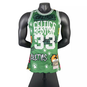 Regata NBA Boston Celtics Larry Bird 1985-86 - Mitchel & Ness Verde