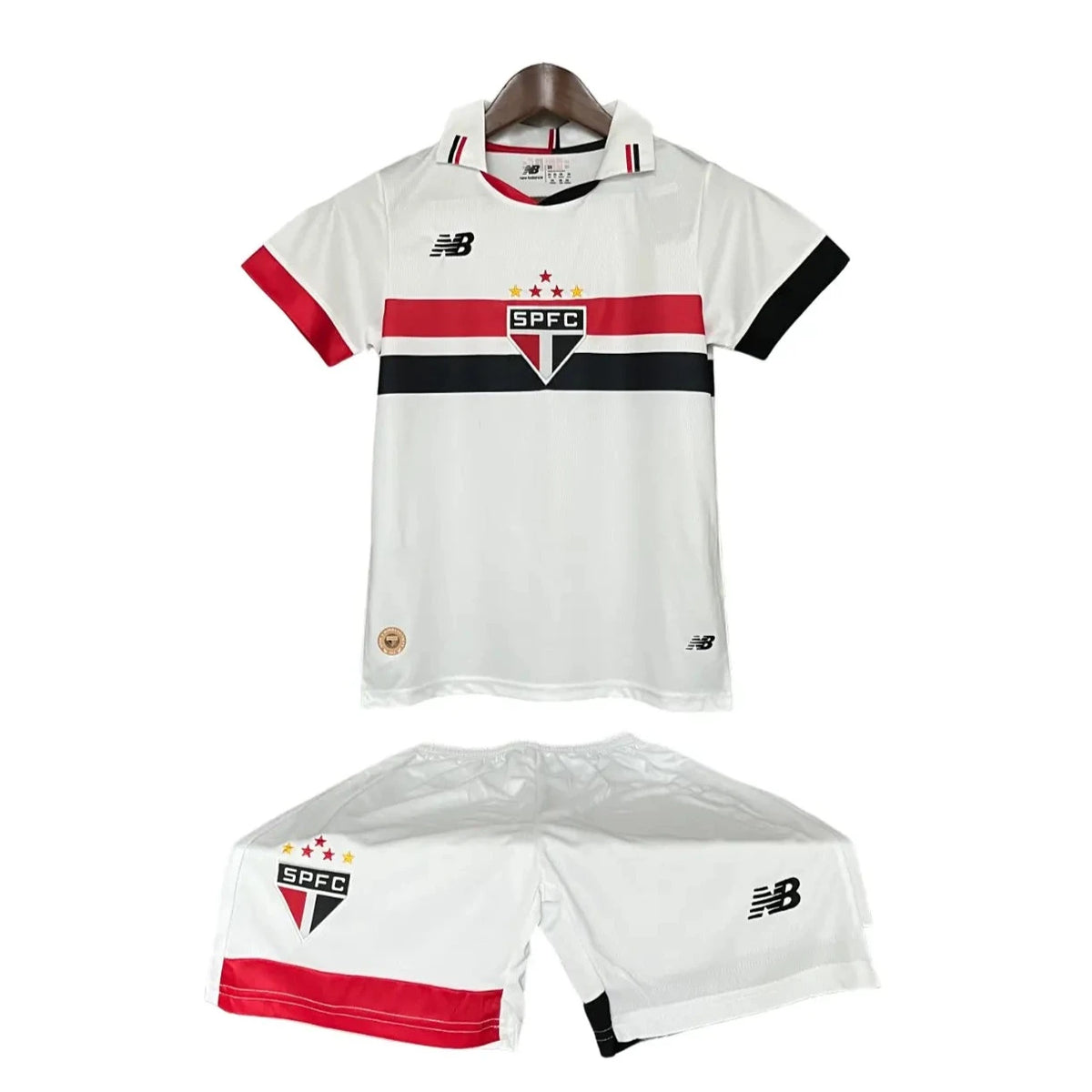 Camisa São Paulo 24/2025 I - Kit Torcedor Infantil