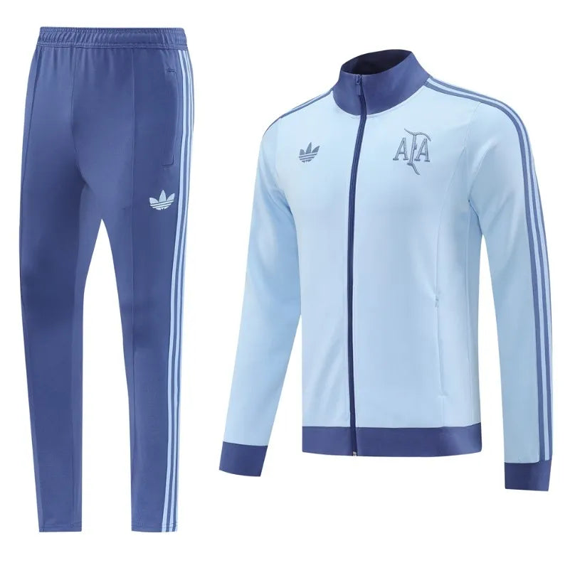 Conjunto Agasalho Argentina 2025 Pré-Jogo Masculino