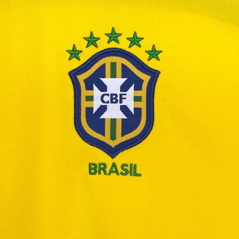 Camisa Brasil 2004 Home Total 90 - Manga Longa - Masculina