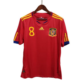 Camisa Espanha 2010 Home I - Torcedor Masculina