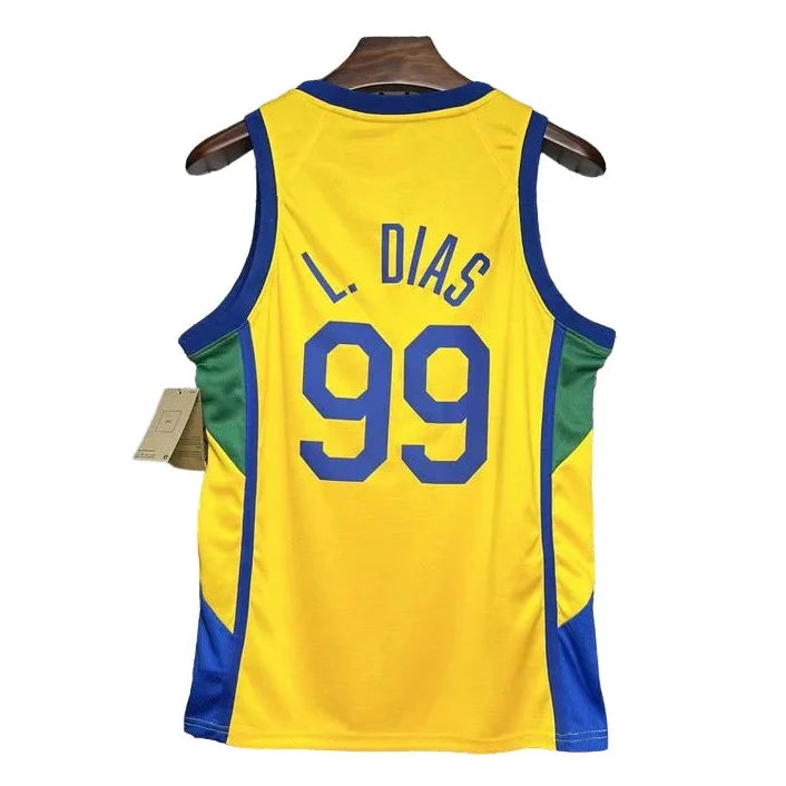 Camisa Basquete Brasil 2024 - Lucas Dias