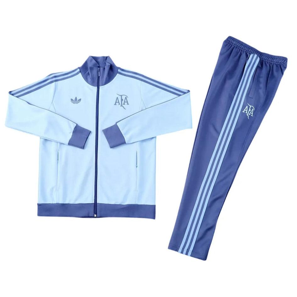 Conjunto Agasalho Argentina 2025 Pré-Jogo Masculino